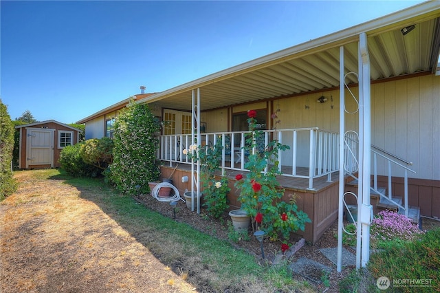 3611 I St NE Unit 10, Auburn, WA 98002 - exterior space featuring a shed