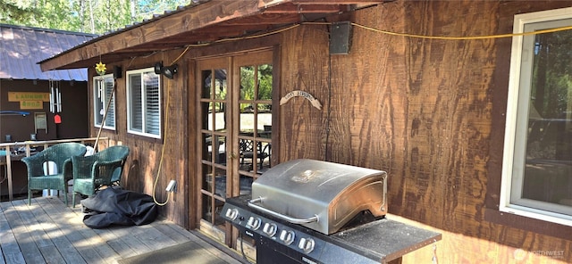 67 Northcott Rd, Winthrop, WA 98862 - wooden deck featuring area for grilling