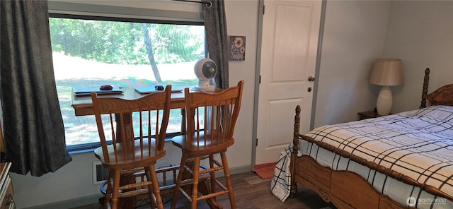 67 Northcott Rd, Winthrop, WA 98862 - bedroom with dark wood-style floors and baseboards