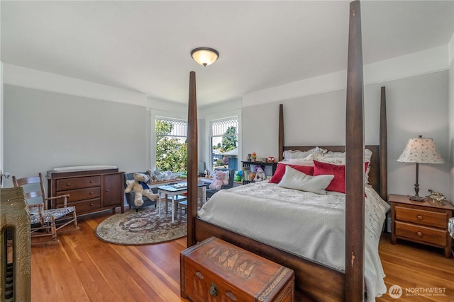 1721 N Steele St, Tacoma, WA 98406 - bedroom featuring wood finished floors