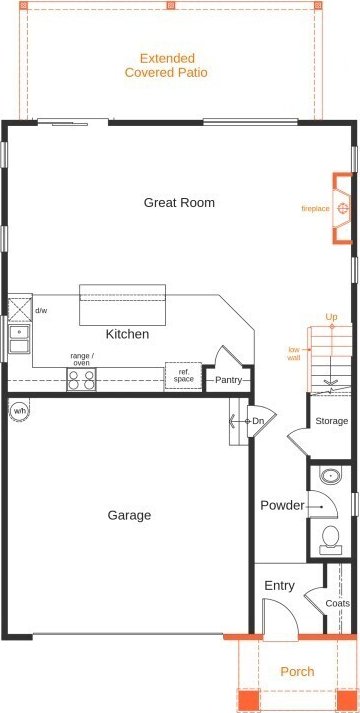 37436 30th Pl S Unit Lot55, Federal Way, WA 98003 - view of home floor plan
