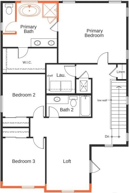 37436 30th Pl S Unit Lot55, Federal Way, WA 98003 - view of floor plan / room layout
