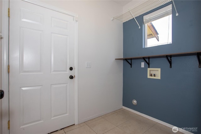 2025 Palisade Blvd, Dupont, WA 98327 - laundry room featuring hookup for a washing machine and light tile patterned flooring
