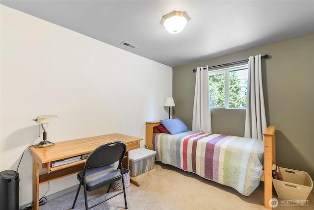 3711 116th St SE, Everett, WA 98208 - bedroom with light carpet and an office area