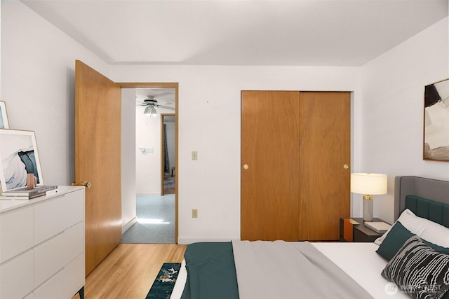 8833 47th Pl W, Mukilteo, WA 98275 - bedroom with light wood-style floors and baseboards