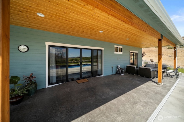 451S Partridge Ln, East Wenatchee, WA 98802 - view of patio with an outdoor living space