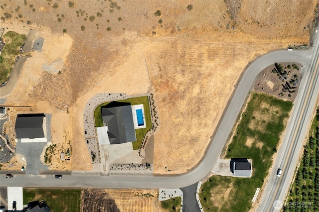 451S Partridge Ln, East Wenatchee, WA 98802 - aerial view of property and surrounding area