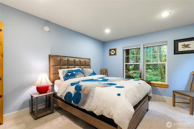 7493 Miller Way, Deming, WA 98244 - bedroom with carpet and recessed lighting