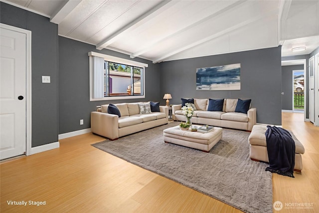11500 Meridian Ave S Unit 22, Everett, WA 98208 - living area with wood finished floors and baseboards