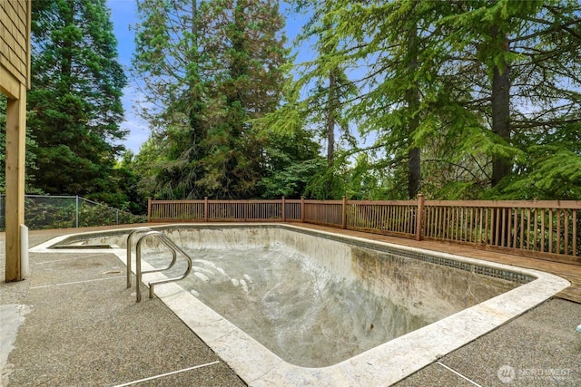 2305 88th St NE, Clyde Hill, WA 98004 - view of swimming pool with a fenced backyard and a patio area