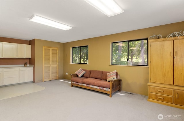 3613 Mcmullan Rd, Wenatchee, WA 98801 - living room featuring light colored carpet