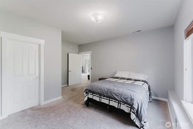 3761 Hannah Ct, Bellingham, WA 98226 - bedroom with light carpet and baseboards