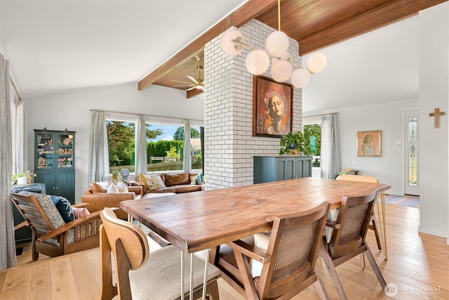 6002 Ridgeview Pl, Ferndale, WA 98248 - dining space featuring a ceiling fan and light wood finished floors