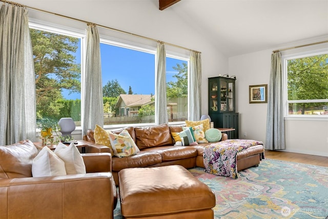 6002 Ridgeview Pl, Ferndale, WA 98248 - living area featuring wood finished floors