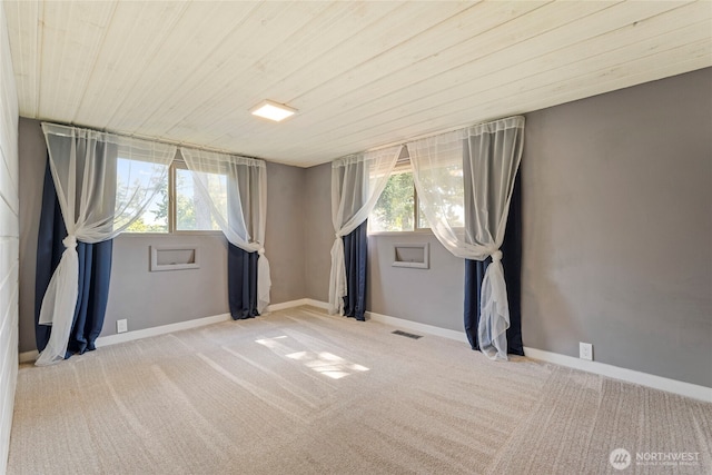 922 SW 160th St, Burien, WA 98166 - spare room featuring carpet and wooden ceiling