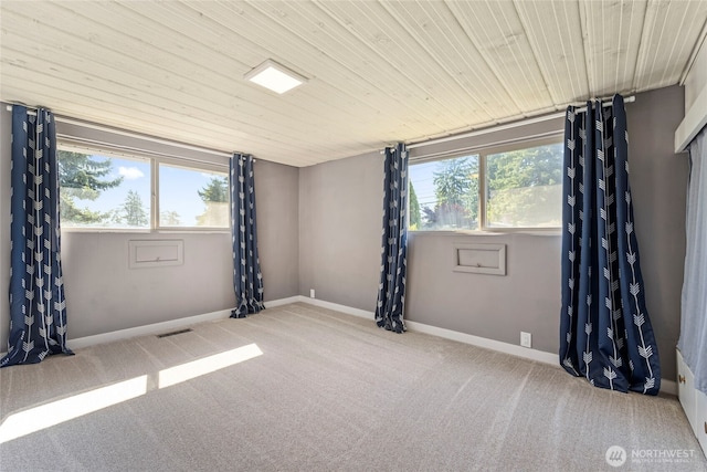 922 SW 160th St, Burien, WA 98166 - carpeted spare room with plenty of natural light and wood ceiling