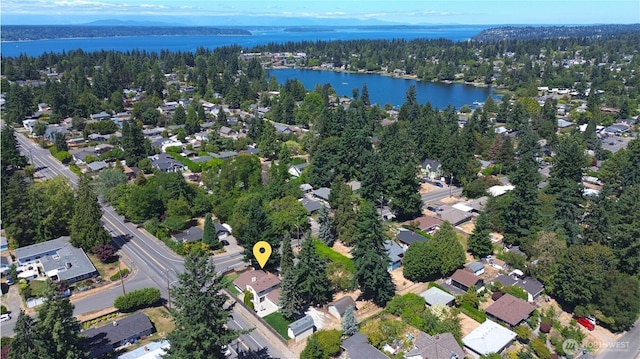 922 SW 160th St, Burien, WA 98166 - view of property location with a large body of water and a forest