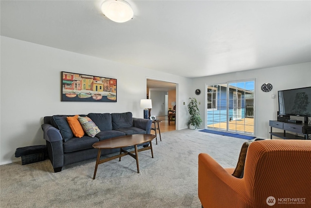 2102 35th Ave, Longview, WA 98632 - living room with carpet floors