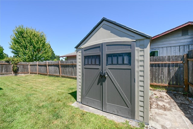 2102 35th Ave, Longview, WA 98632 - view of shed with a fenced backyard