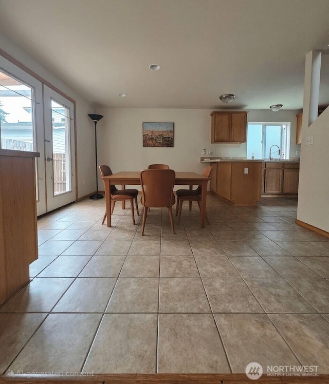 408 Eddy Ct, Port Townsend, WA 98368 - dining area with light tile patterned floors, healthy amount of natural light, and recessed lighting