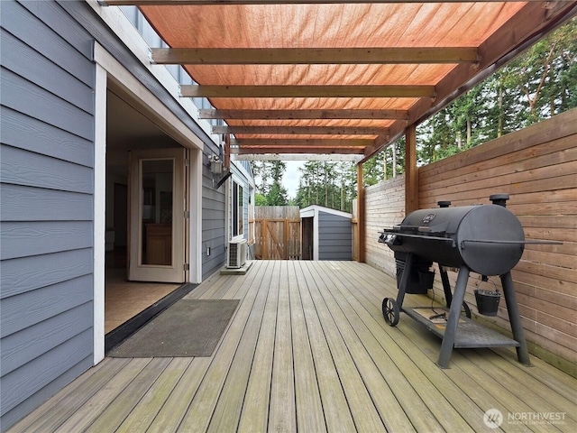 408 Eddy Ct, Port Townsend, WA 98368 - deck with a grill