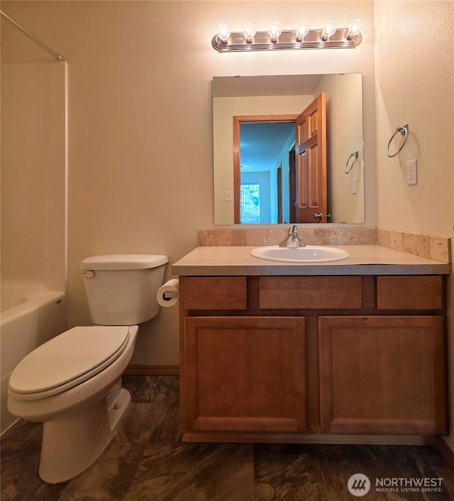408 Eddy Ct, Port Townsend, WA 98368 - full bathroom featuring vanity and shower / bath combination