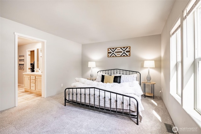 3563 Sweet Rd, Blaine, WA 98230 - bedroom featuring carpet flooring, multiple windows, and connected bathroom