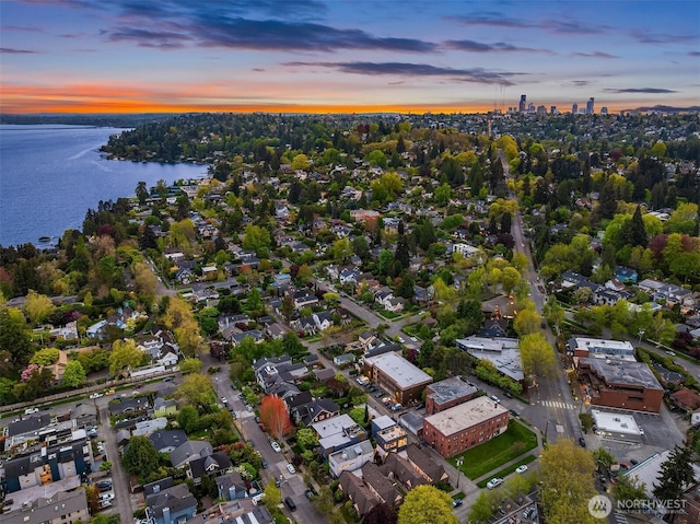 1629 42nd Ave E Unit B, Seattle, WA 98112 - drone / aerial view of a nearby body of water