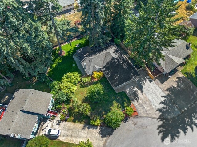 8106 186th Street Ct E, Puyallup, WA 98375 - aerial view of property and surrounding area