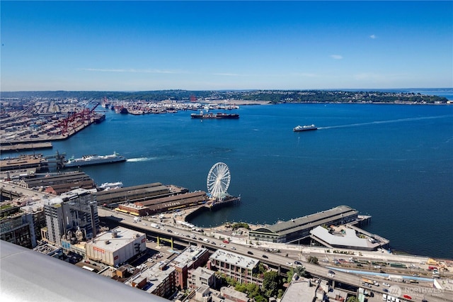 1521 2nd Ave Unit 2303, Seattle, WA 98101 - bird's eye view of a large body of water