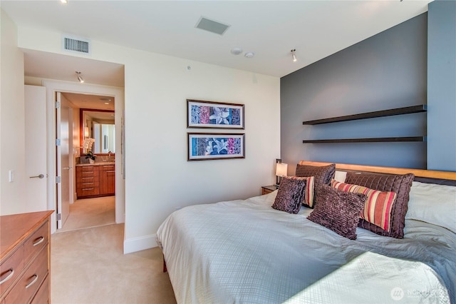 1521 2nd Ave Unit 2303, Seattle, WA 98101 - bedroom featuring light carpet