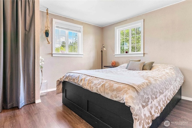 4476 Birch Bay Lynden Rd, Birch Bay, WA 98230 - bedroom with wood finished floors and baseboards