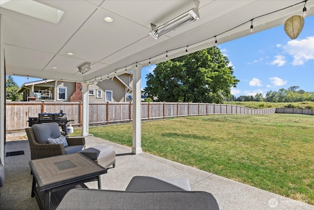 1427 114th Ave E, Edgewood, WA 98372 - fenced backyard with a patio