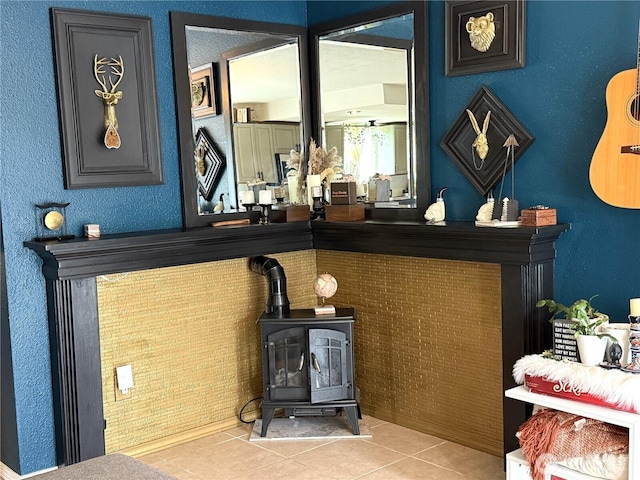 101 Sand Dune Ave NW, Ocean Shores, WA 98569 - detailed view of a wood stove