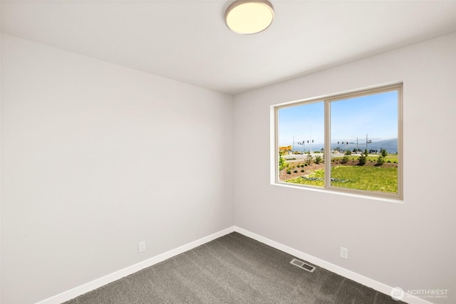13931 178th St E Unit 39, Puyallup, WA 98374 - unfurnished room with baseboards and dark carpet