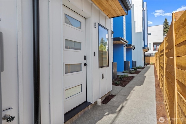 918 28th Ave S Unit B, Seattle, WA 98144 - entrance to property with board and batten siding