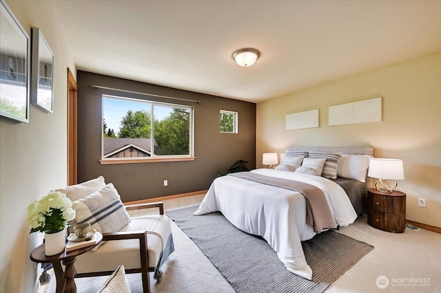 9411 18th Ave W Unit B, Everett, WA 98204 - carpeted bedroom with baseboards