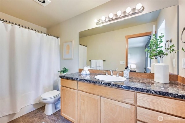 9411 18th Ave W Unit B, Everett, WA 98204 - bathroom featuring vanity, tile patterned flooring, and connected bathroom