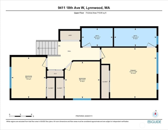 9411 18th Ave W Unit B, Everett, WA 98204 - view of room layout