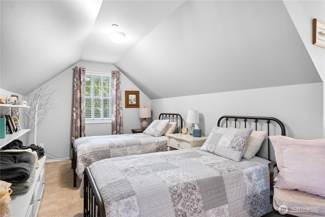 2060 Hammond Ave, Dupont, WA 98327 - carpeted bedroom with lofted ceiling