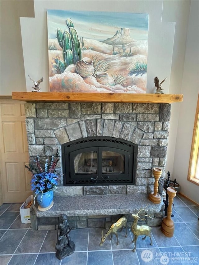 4 Ruger Rd, Oroville, WA 98844 - detailed view of a stone fireplace