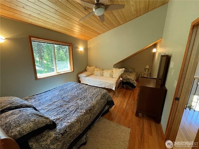 4 Ruger Rd, Oroville, WA 98844 - bedroom featuring wood ceiling, multiple windows, and wood finished floors