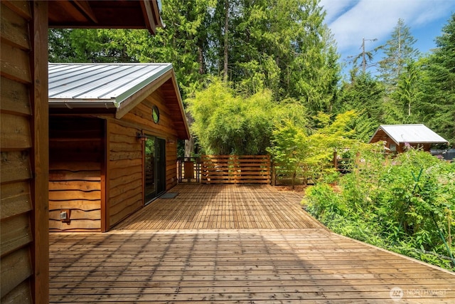 1692 Galbraith Ln, Bellingham, WA 98229 - view of deck