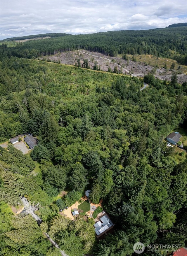 1692 Galbraith Ln, Bellingham, WA 98229 - aerial overview of property's location featuring a forest