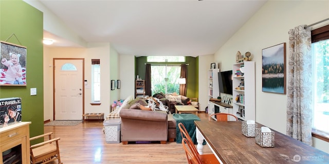230 Goldmyer Dr, Chehalis, WA 98532 - living area with healthy amount of natural light and light wood-style flooring