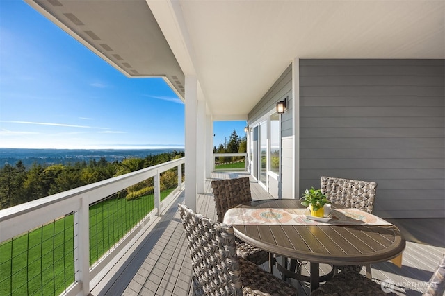 52 Carriage Dr, Sequim, WA 98382 - balcony featuring outdoor dining area