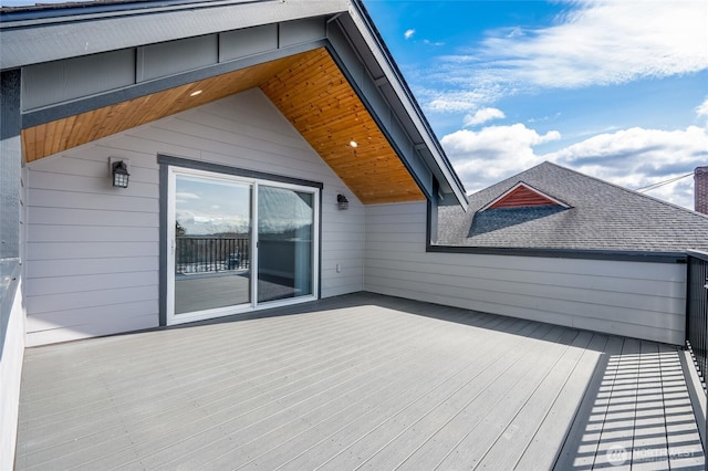 1315 Astor St, Bellingham, WA 98225 - view of wooden deck