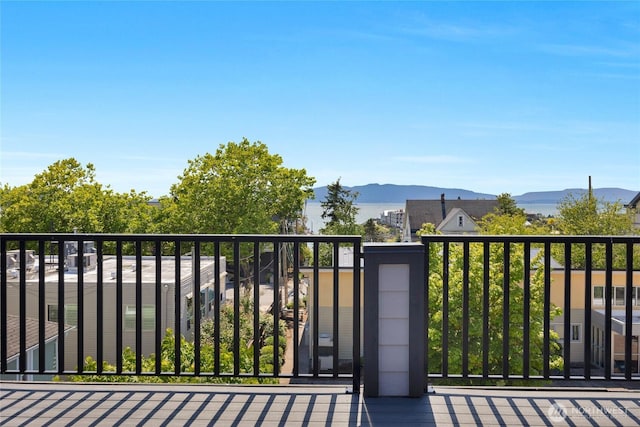 1315 Astor St, Bellingham, WA 98225 - balcony featuring a mountain view