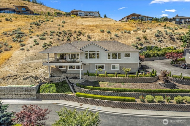 1776 Broadway Pl, Wenatchee, WA 98801 - rear view of house featuring a balcony