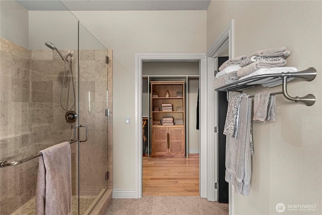 1776 Broadway Pl, Wenatchee, WA 98801 - full bath with a spacious closet and a shower stall